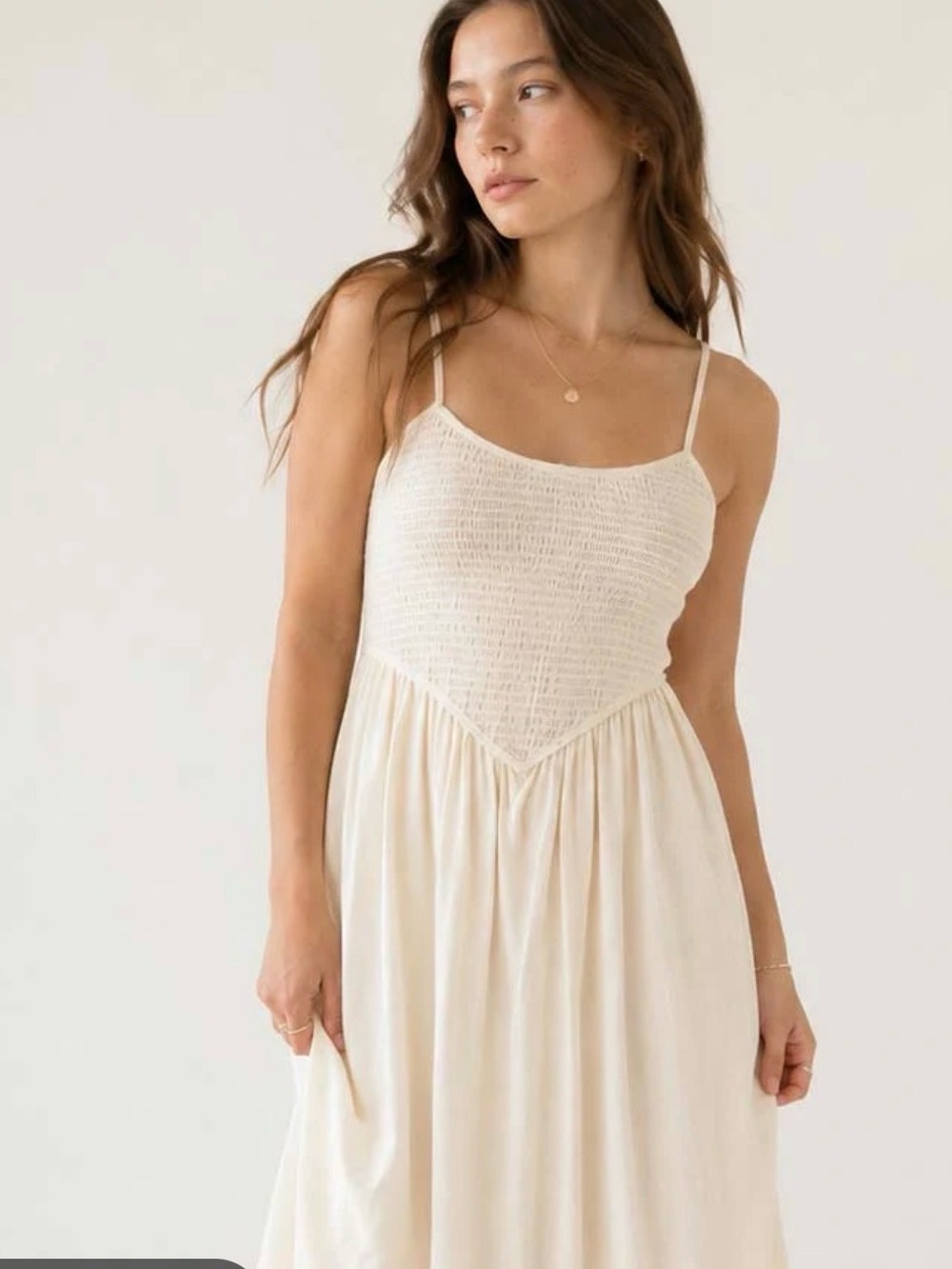 Romantic Crème de vanilla dress